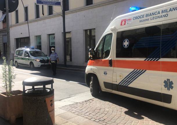 Incidente in corso Italia a Legnano 4 agosto 2020