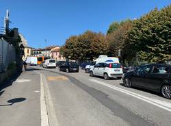 Lavori Enel in via Maspero, in via milano non si gira a destra verso Giubiano