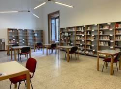 Le sale studio della biblioteca di Busto