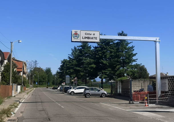 Limbiate, nove portali di benvenuto all’ingresso della città