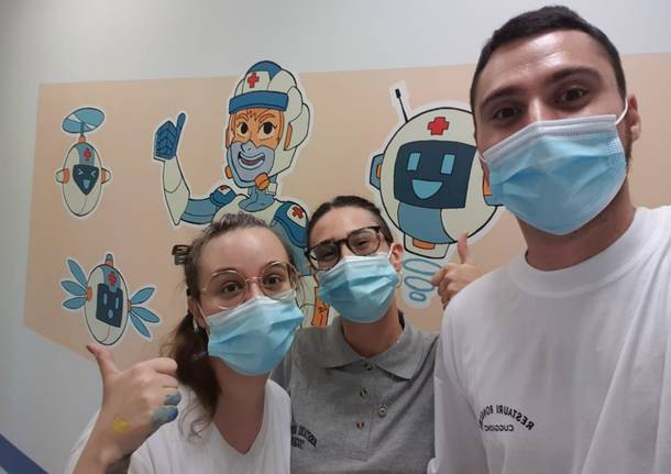 murales ospedale cuggiono