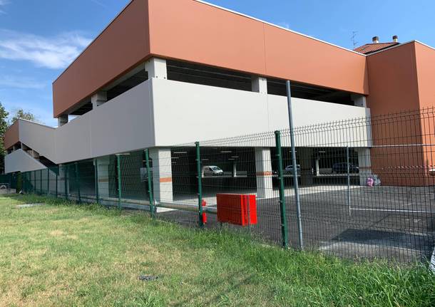 Il nuovo parcheggio multipiano del Tribunale di Busto Arsizio