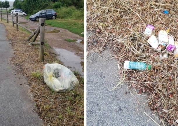 rifiuti abbandonati Ospedale