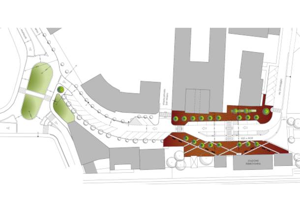 riqualificazione piazzale stazione parabiago