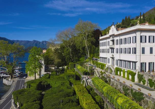 Il parco di Villa Carlotta, sul lago di Como