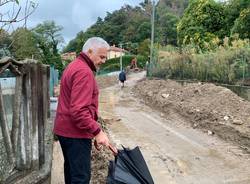 Alluvione a Luvinate, la situazione venerdì 25 settembre