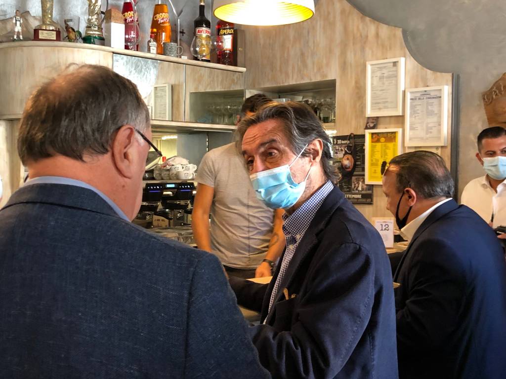 Attilio Fontana a Somma Lombardo