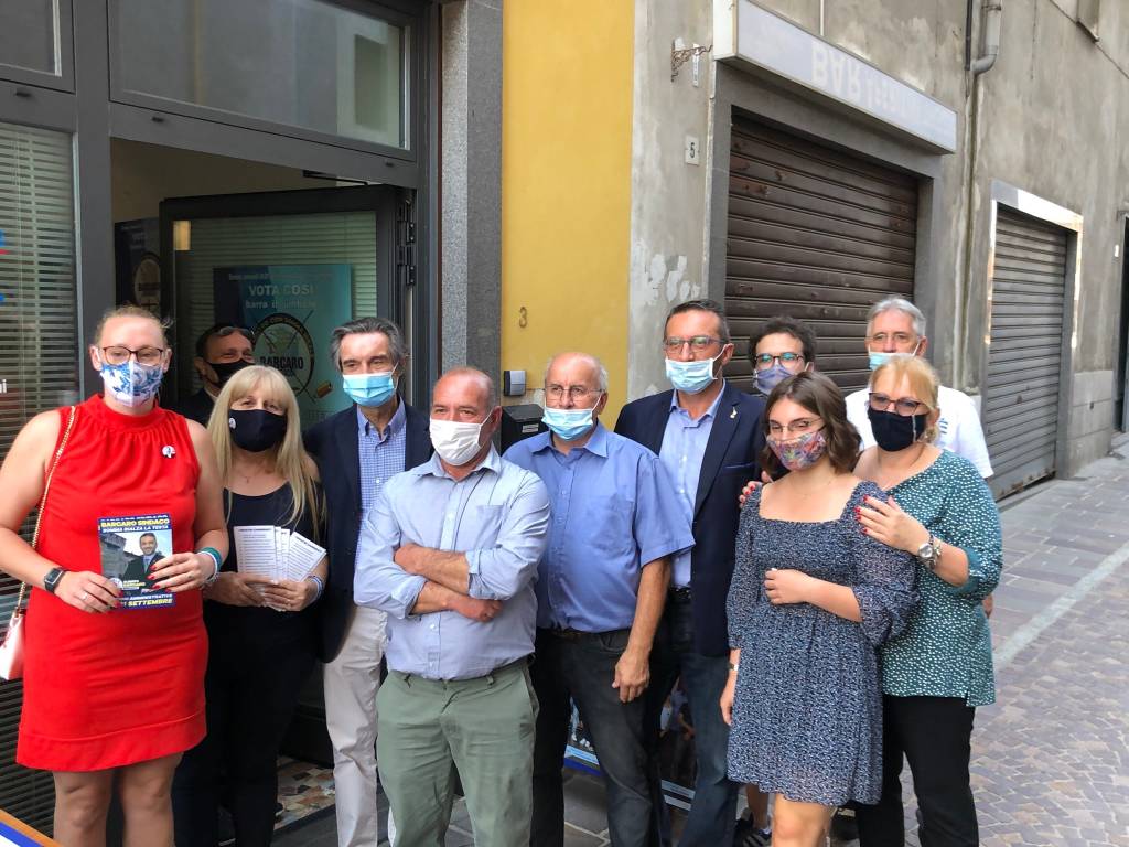 Attilio Fontana a Somma Lombardo