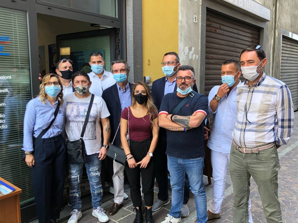 Attilio Fontana a Somma Lombardo