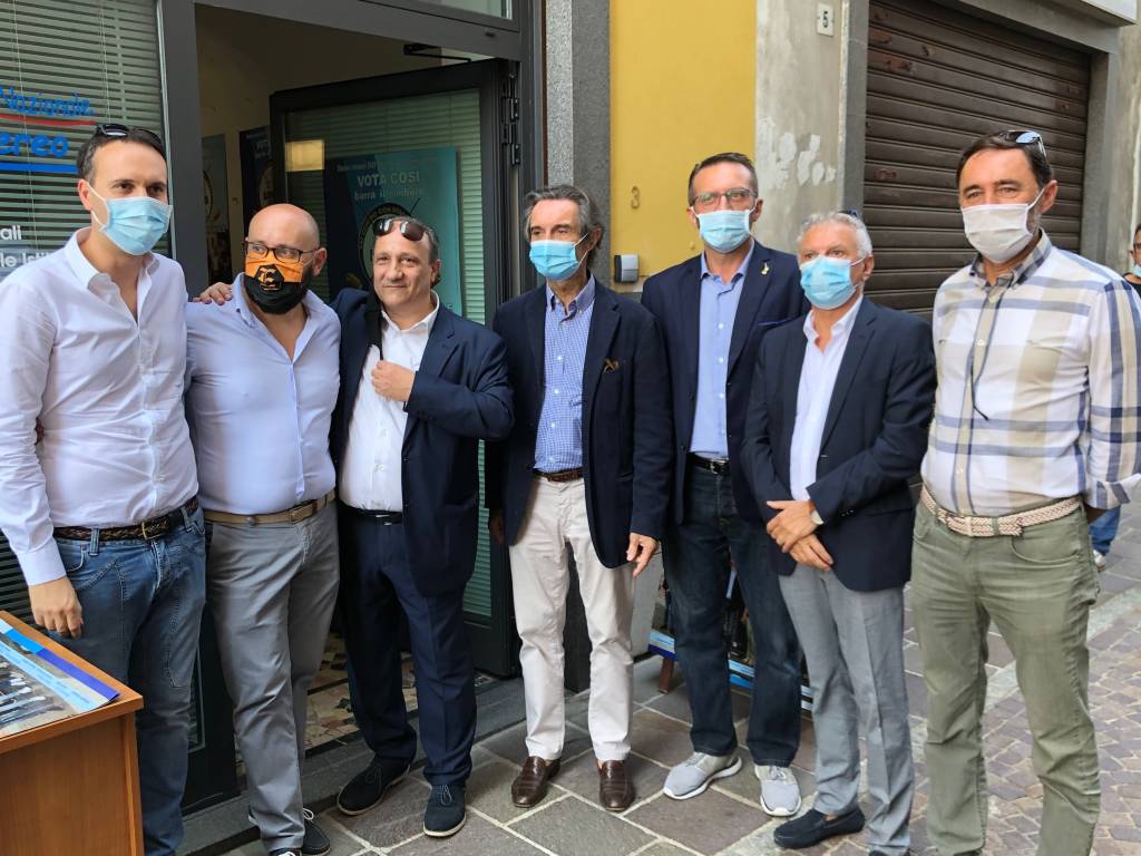 Attilio Fontana a Somma Lombardo