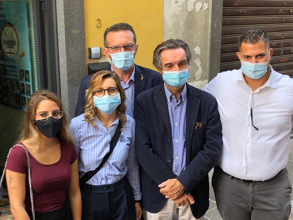 Attilio Fontana a Somma Lombardo