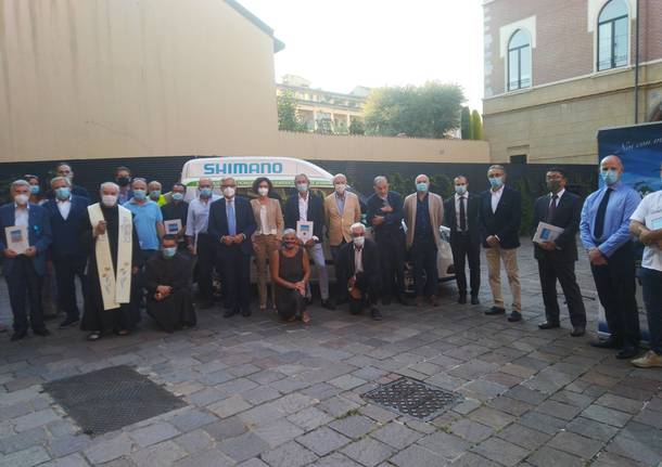 Auser Legnano - Inaugurazione pullmino