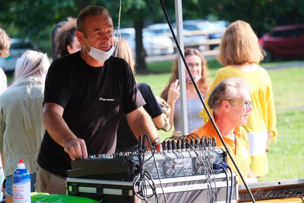 Buguggiate, open mic al Bergora (foto di Luigi Rognone)