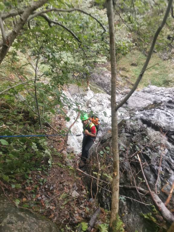 Cnsas, ricerche al Lago Delio
