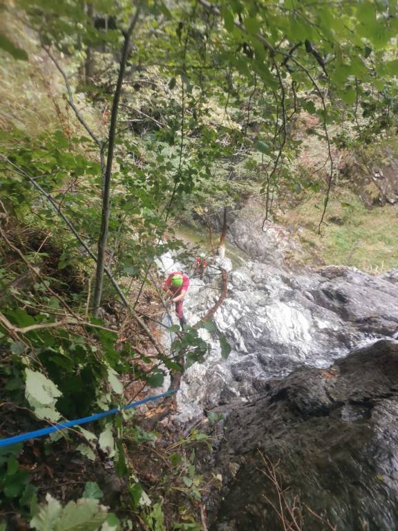 Cnsas, ricerche al Lago Delio