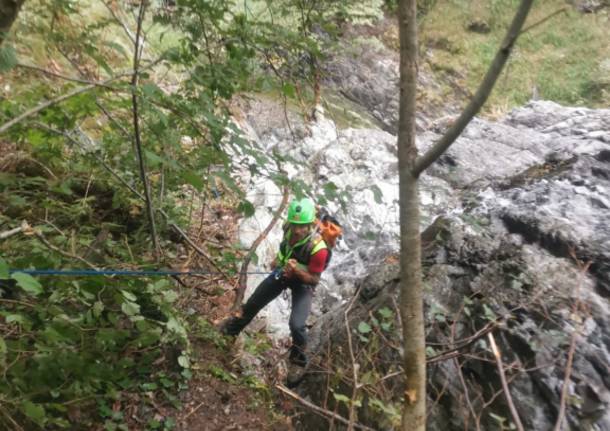 Cnsas, ricerche al Lago Delio