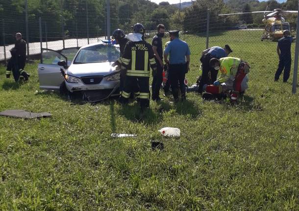 Incidente a Brenta sulla statale 394