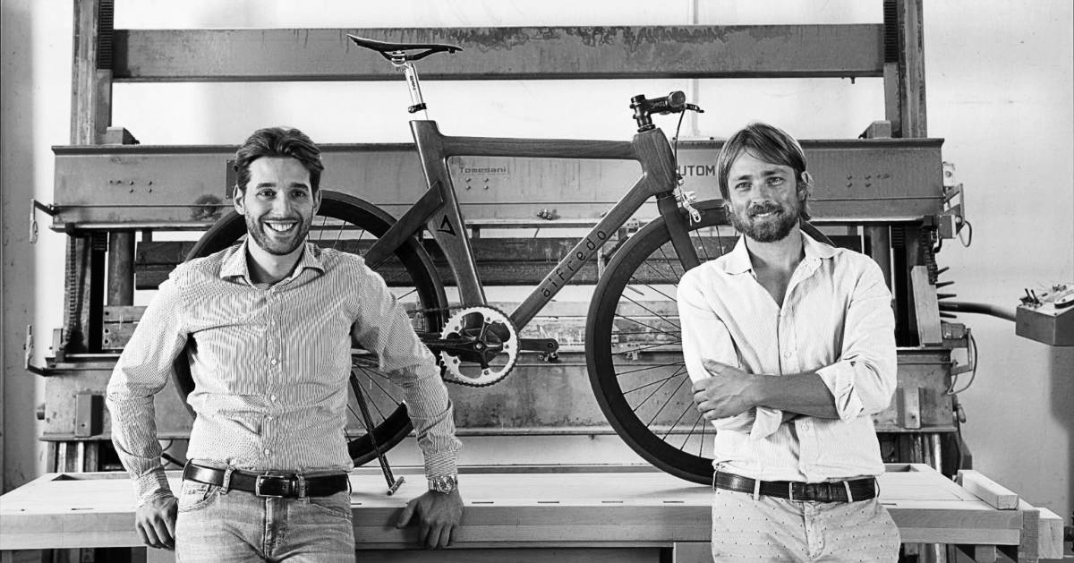 Il progetto \"Alfredo Wooden Bicycles\"
