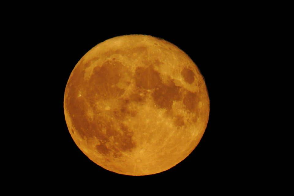 Uno spettacolo di luna
