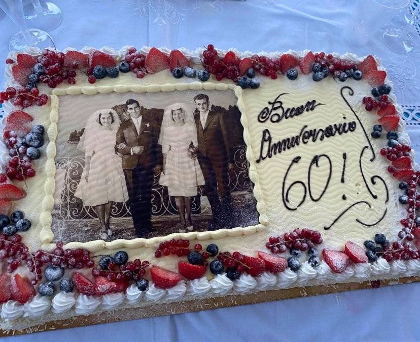 60 anni di matrimonio, doppi auguri!