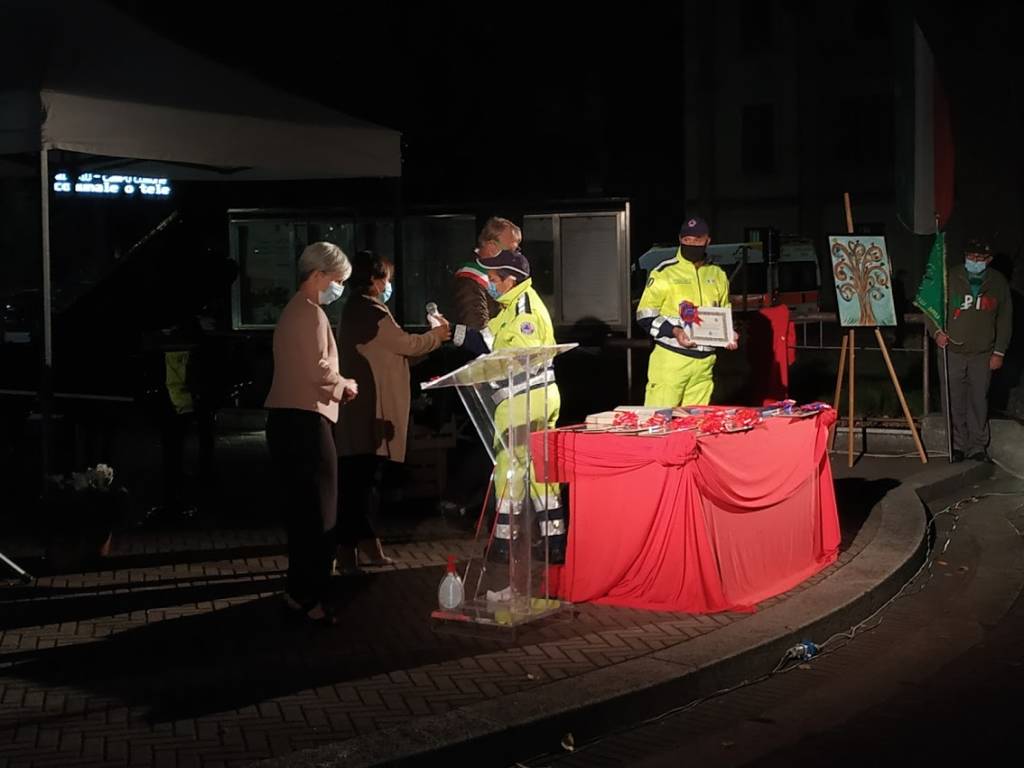 Caronno, la consegna delle benemerenze civiche 2020