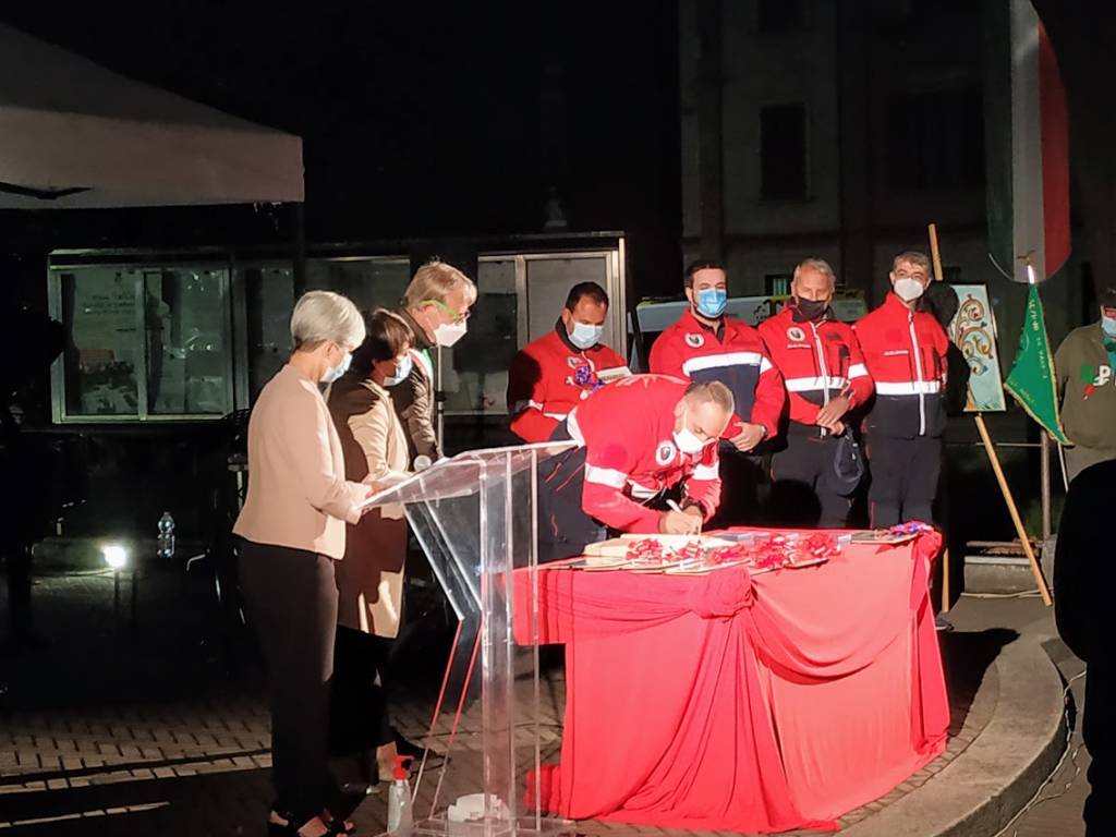 Caronno, la consegna delle benemerenze civiche 2020