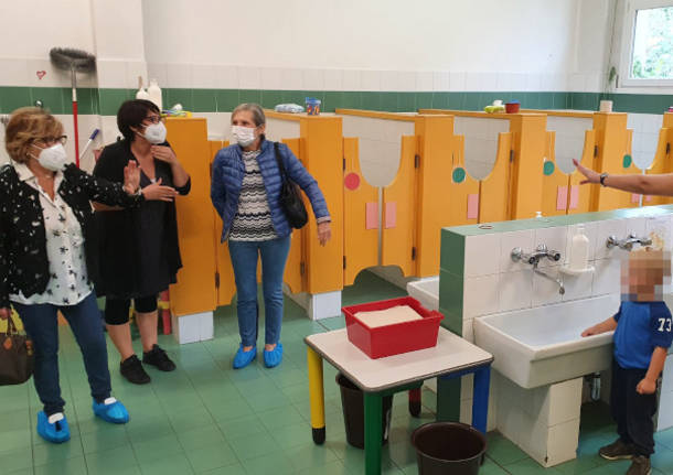 cerro maggiore, comune in visita alla materna don luzzini