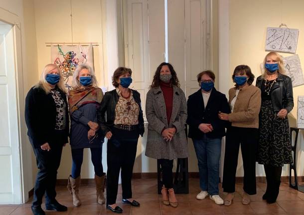 Club Soroptimist fiber art palazzo cicogna