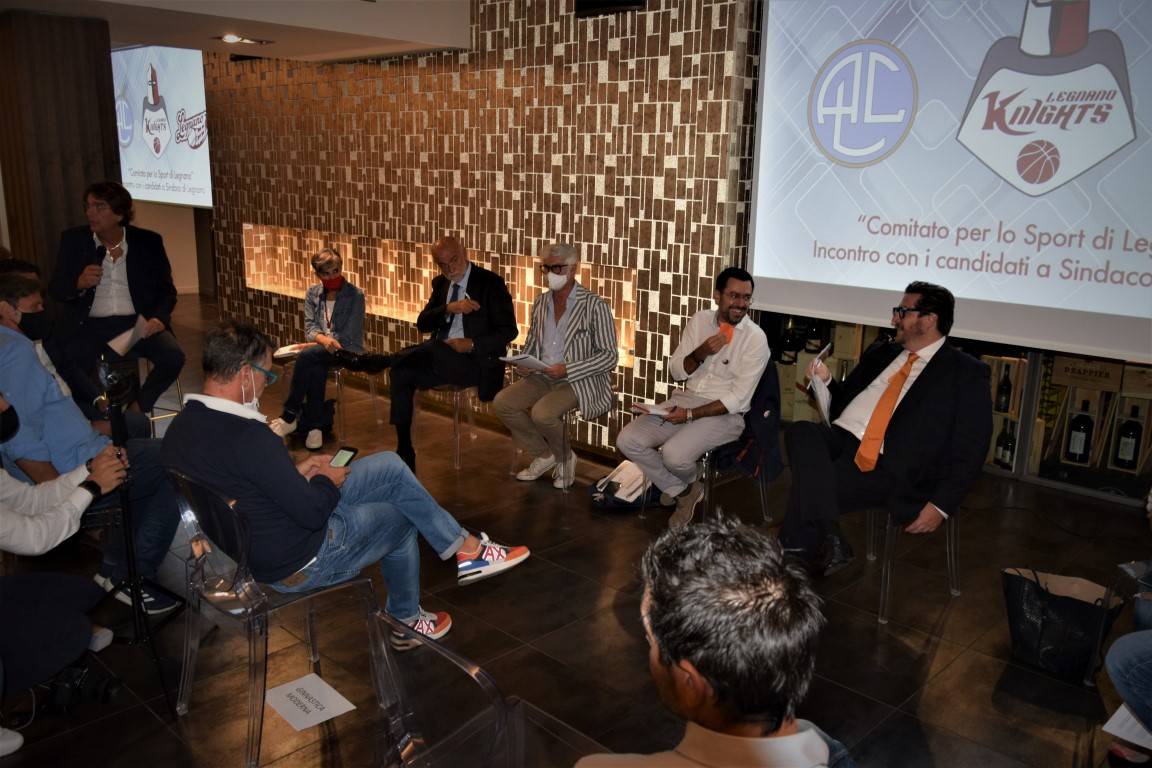 Confronto tra i candidati sindaci sullo sport a Legnano