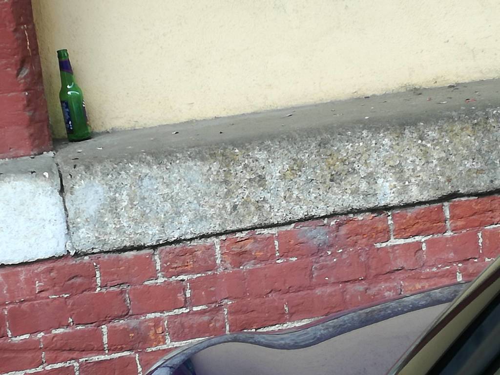 Degrado al parcheggio della stazione di Legnano