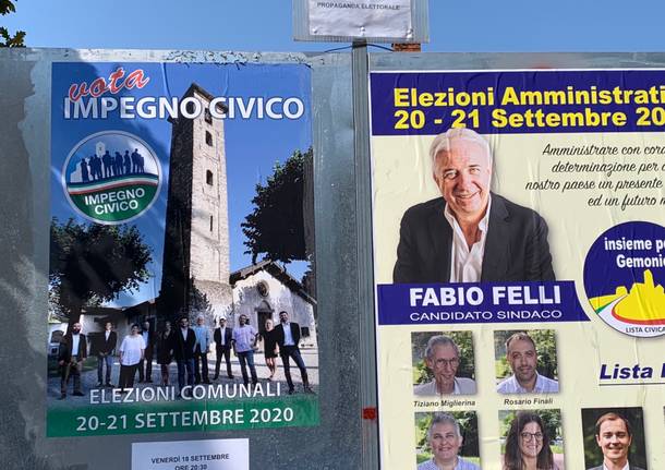 Elezioni Gemonio 2020