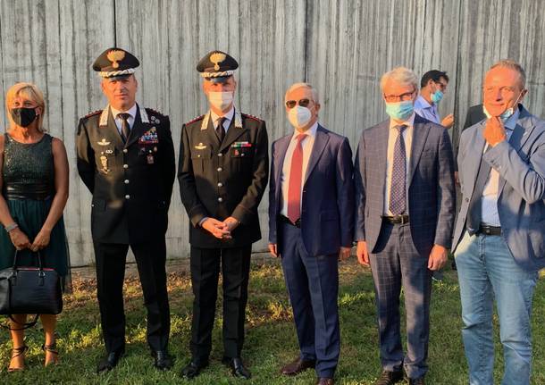 Festa di addio per il comandante dei carabinieri Cappello