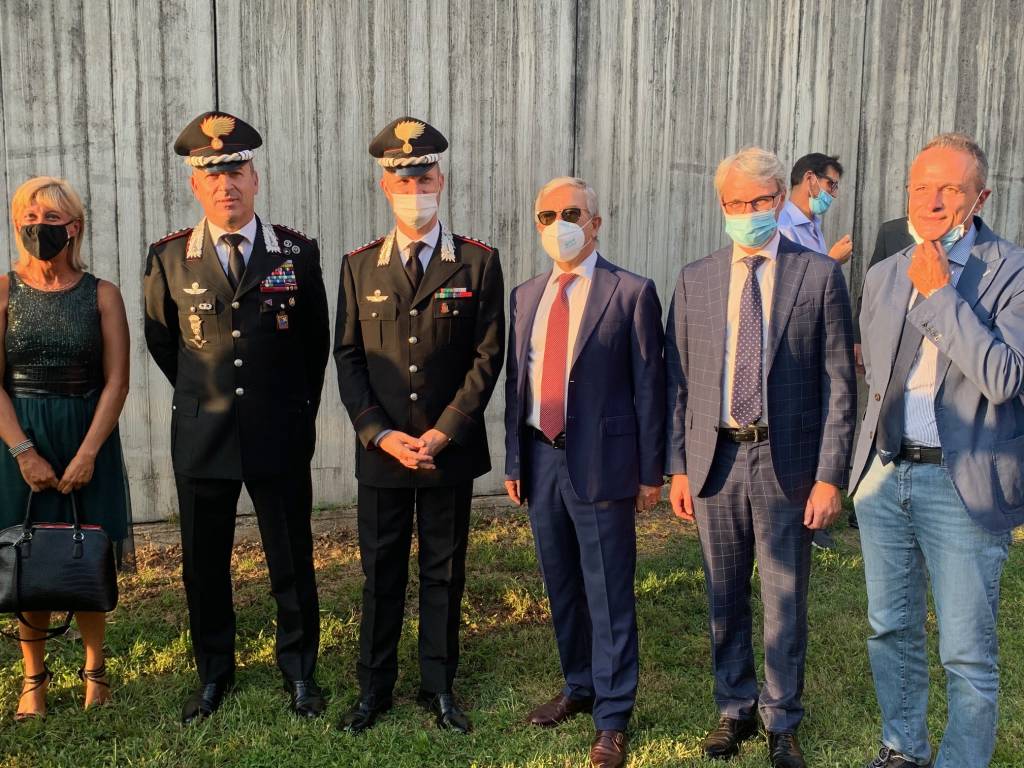 Festa d'addio comandante provinciale Claudio Cappello