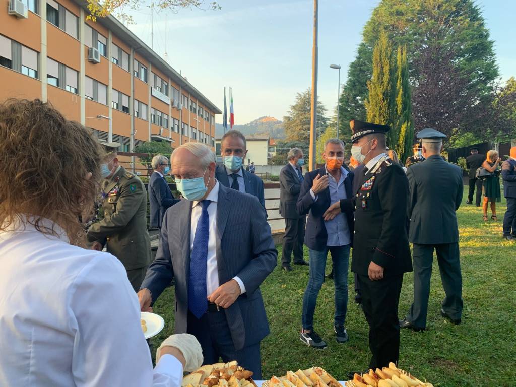 Festa d'addio comandante provinciale Claudio Cappello