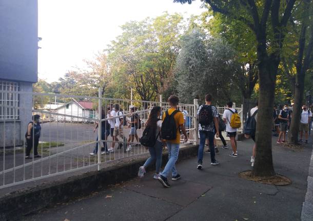 Il ritorno a scuola a Legnano