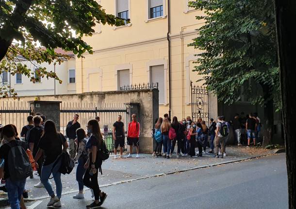 Il ritorno a scuola a Legnano