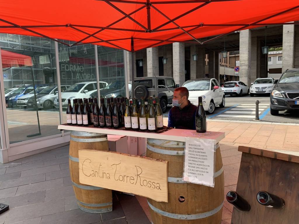 In piazza Monte  Grappa il Mercato dei Mercati