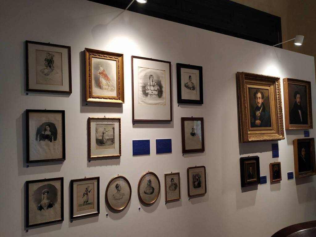 Inaugurata a Villa Gianetti la collezione dedicata a Giuditta Pasta. Presente anche Fontana