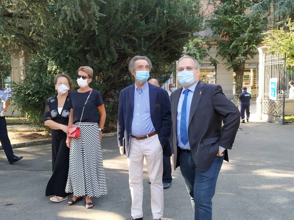 Inaugurata a Villa Gianetti la collezione dedicata a Giuditta Pasta. Presente anche Fontana