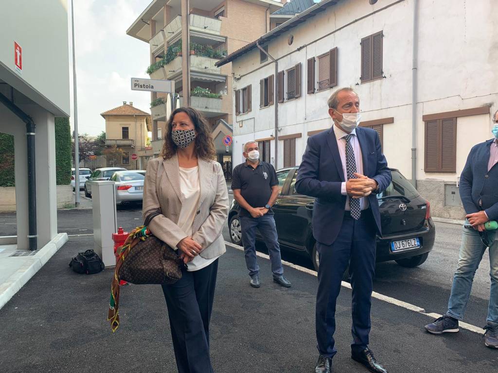 inaugurazione parcheggio multipiano busto arsizio 