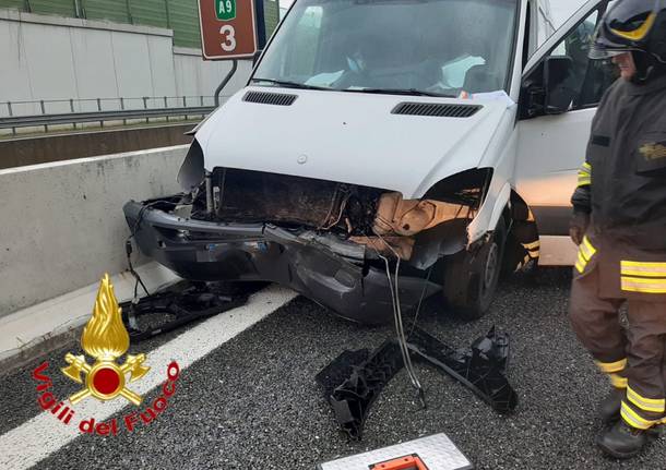 Incidente A9 Saronno