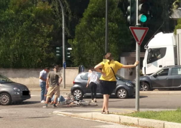 Incidente sul viale Cadorna legnano