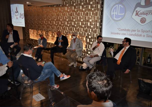 Incontro sport candidati Legnano