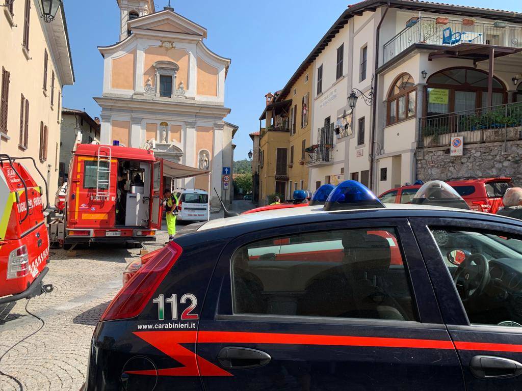 L'attesa a Orino dell'ottantenne ritrovato