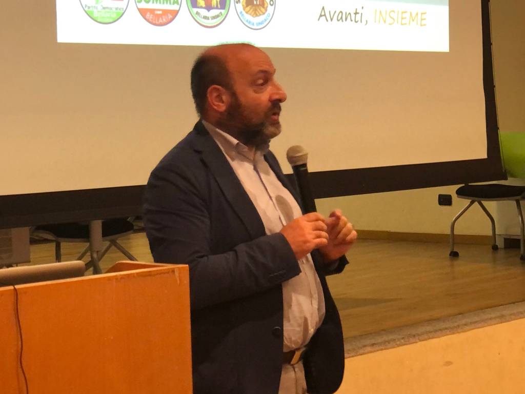 La presentazione della coalizione di Somma Lombardo 