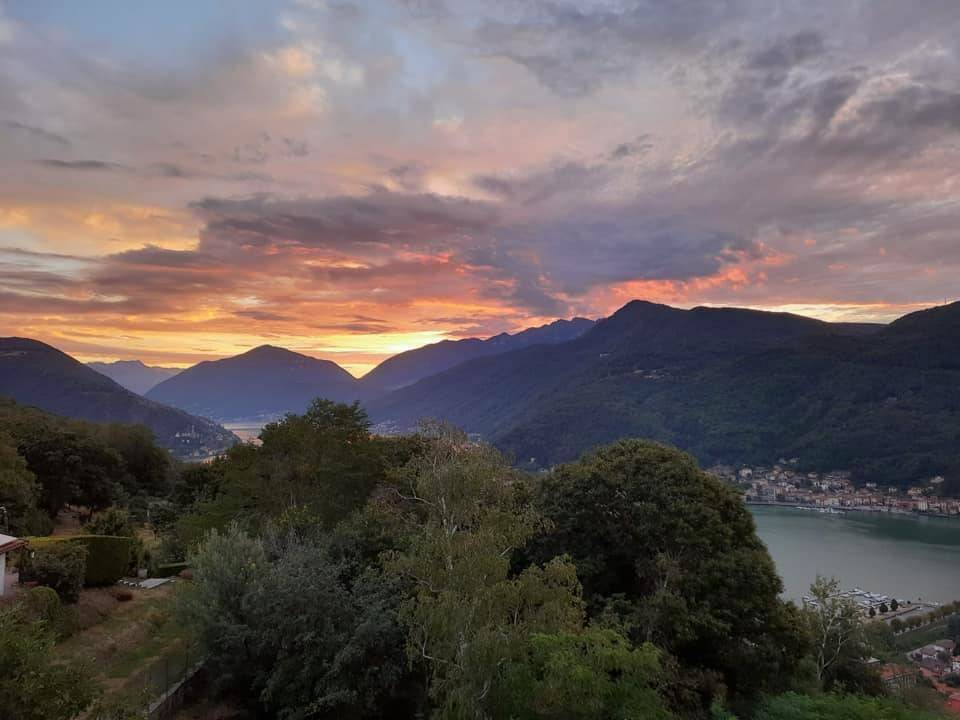 Lago Ceresio dal Villaggio Siba a Cuasso al Monte  - foto di Antonella Ghidini