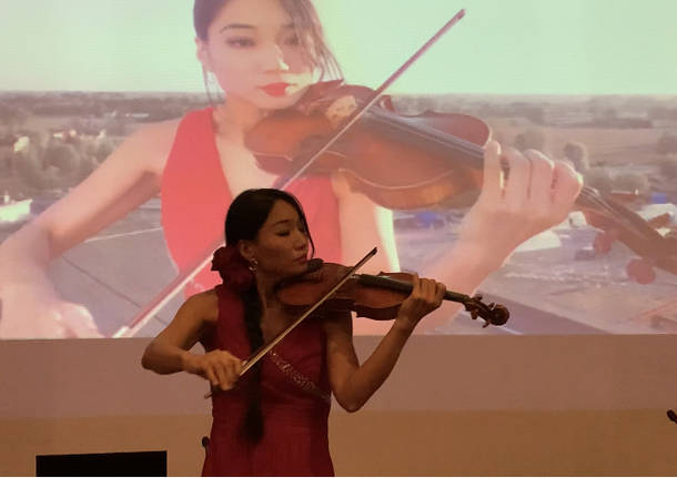 Lena Yokoyama Museo del Tessile giornata Ringraziamento