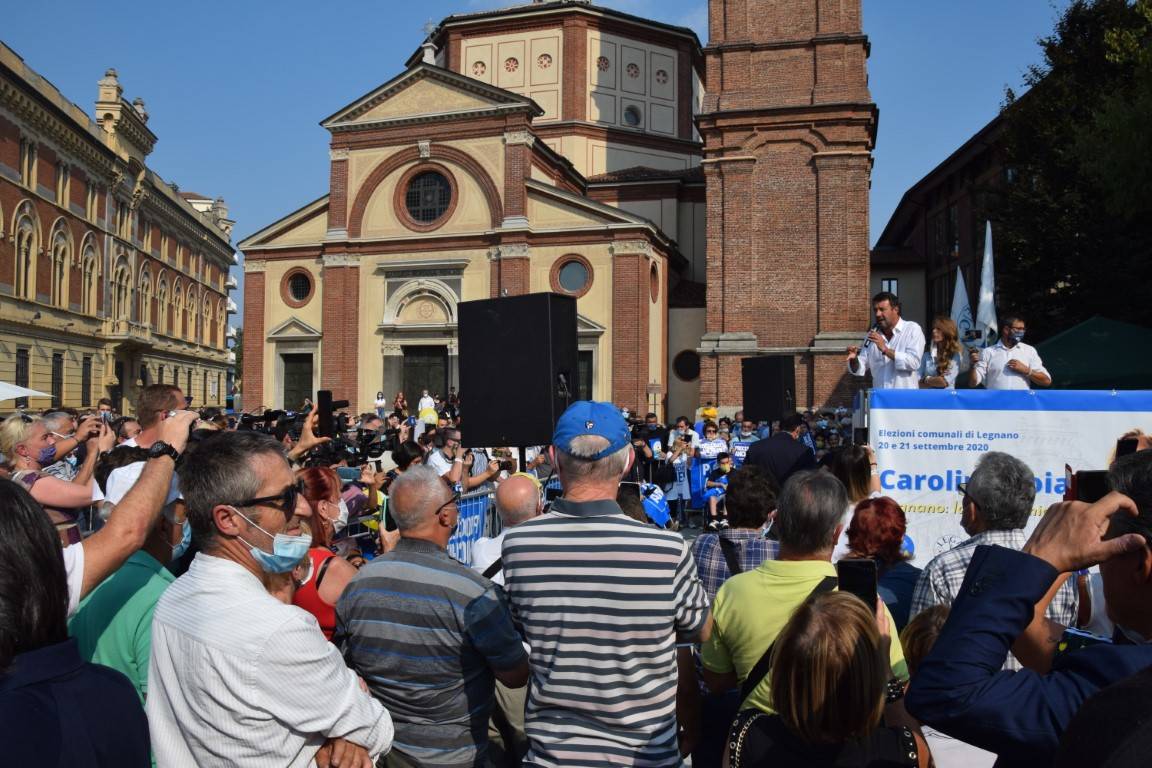 Matteo Salvini a Legnano