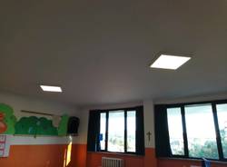 nuova illuminazione scuola ternate