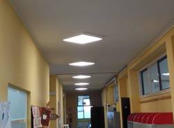 nuova illuminazione scuola ternate
